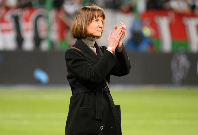 Legia - Zagłębie: Żona, brat i dzieci Jacka Magiery dziękują kibicom