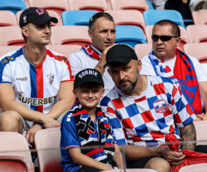 Górnik Zabrze - GKS Katowice: Zdjęcia kibiców i zawodników z meczu 6. kolejki PKO BP Ekstraklasy