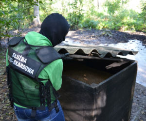 Kolejna leśna bimbrownia na Podlasiu zlikwidowana