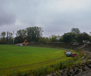 Rozbiórka stadionu KS Lublinianka [ZDJĘCIA]