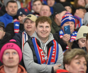 KH Energa Toruń - Unia Oświęcim 2:1! Zdjęcia kibiców i zawodników obu drużyn