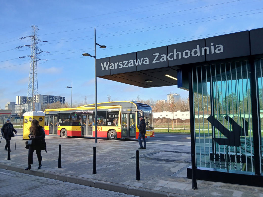 Dworzec PKP Warszawa Zachodnia po przebudowie