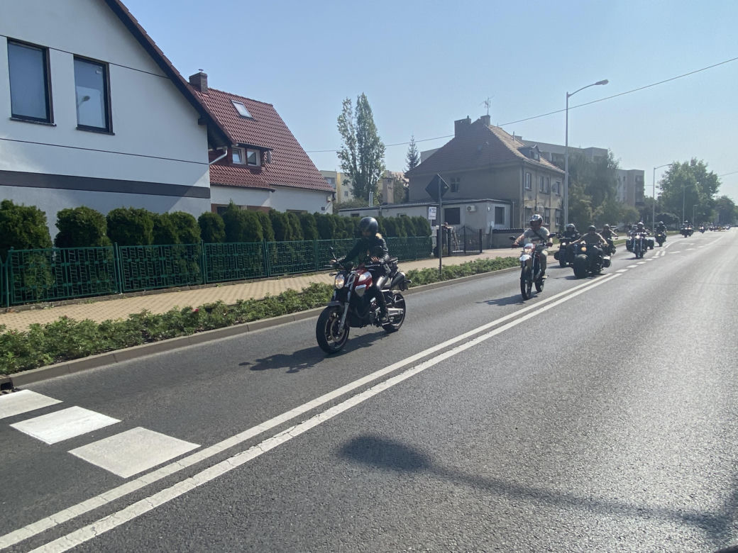 Winobraniowa parada motocyklowa przejechała ulicami Zielonej Góry