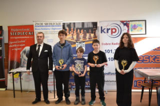 Wyniki II Otwartych Mistrzostw Szachowych Juniorów Regionu Siedleckiego