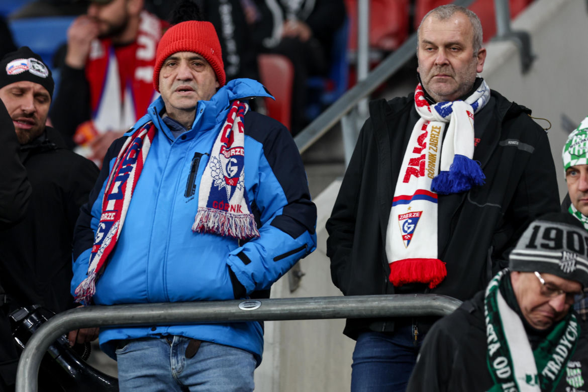 Górnik Zabrze - Legia Warszawa: Zdjęcia kibiców i zawodników z hitu 13. kolejki PKO BP Ekstraklasy