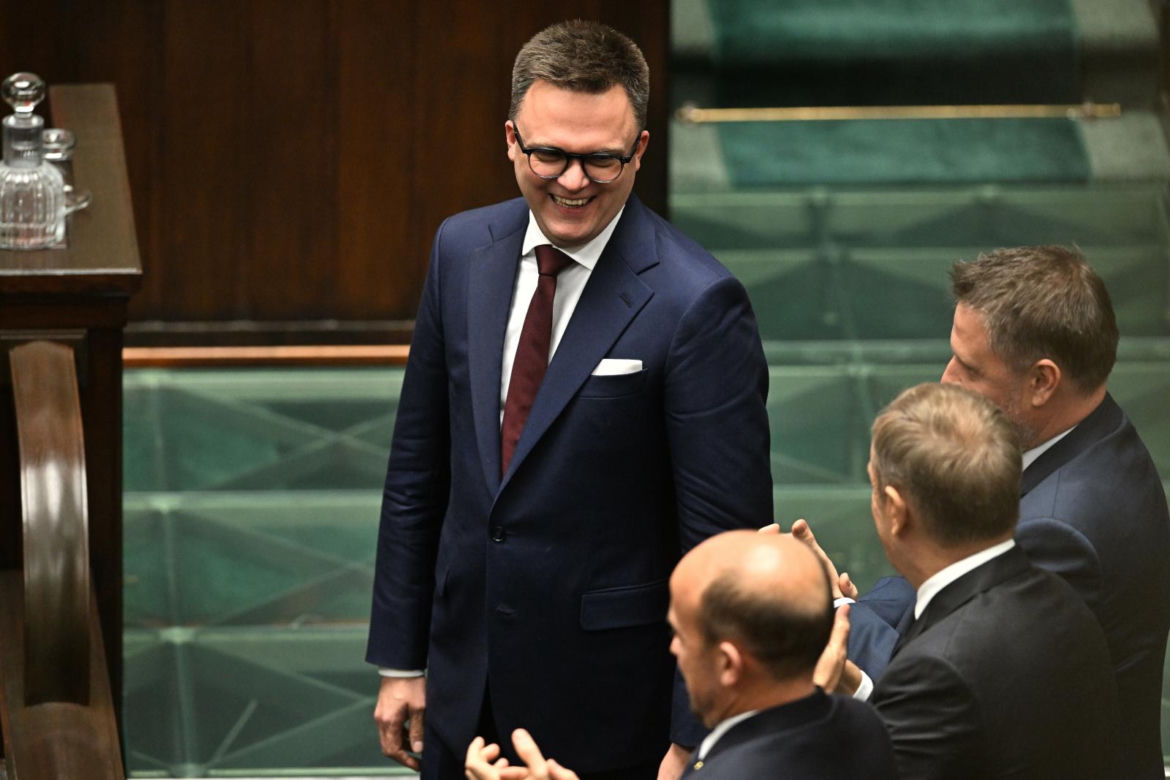 Szymon Hołownia nowym marszałkiem Sejmu