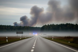 Pożar autobusu na Dolnym Śląsku. Służby ujawniają szczegóły utrudnień?