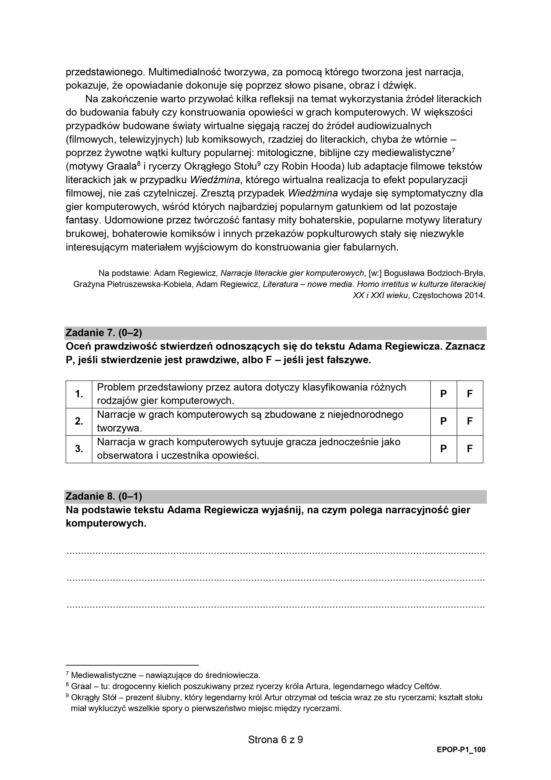 Matura poprawkowa 2022: Polski. Arkusz CKE, pytania, zadania, odpowiedzi [23.08]