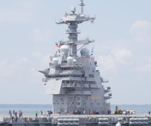 Lotniskowiec John F. Kennedy (CVN-79) na próbach morskich. Kiedy wejdzie do służby?