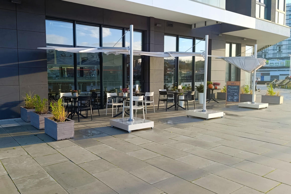 Inwestycje na Łasztowni i Kępie Parnickiej w Szczecinie