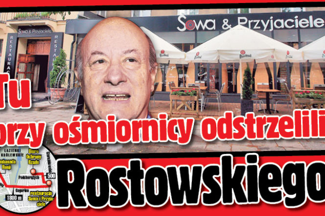 Tu przy ośmiornicy odstrzelili Rostowskiego