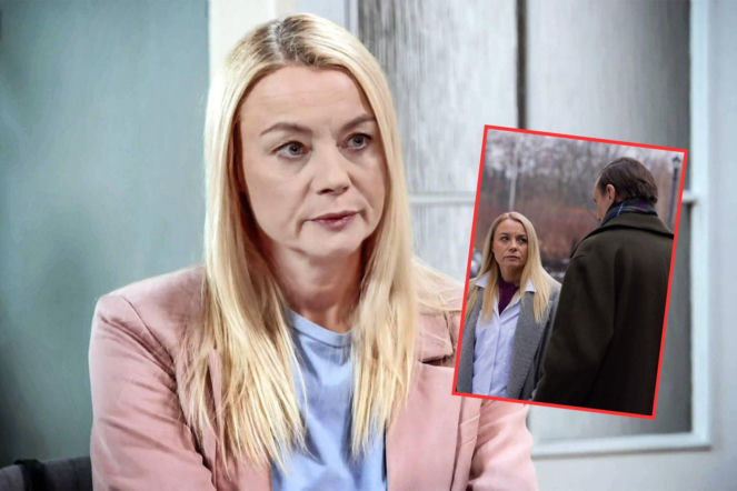 Pierwsza miłość, odcinek: 4206: Bartek rzuca się z pięściami na Fryderyka w obronie oszukanej Emilki