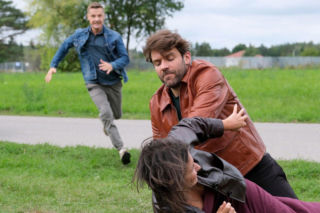 M jak miłość odc. 1906. Agnes (Amanda Mincewicz), Martin (Paweł Izdebski), Paweł (Rafał Mroczek)