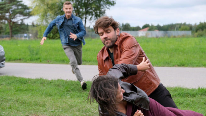 M jak miłość odc. 1906. Agnes (Amanda Mincewicz), Martin (Paweł Izdebski), Paweł (Rafał Mroczek)