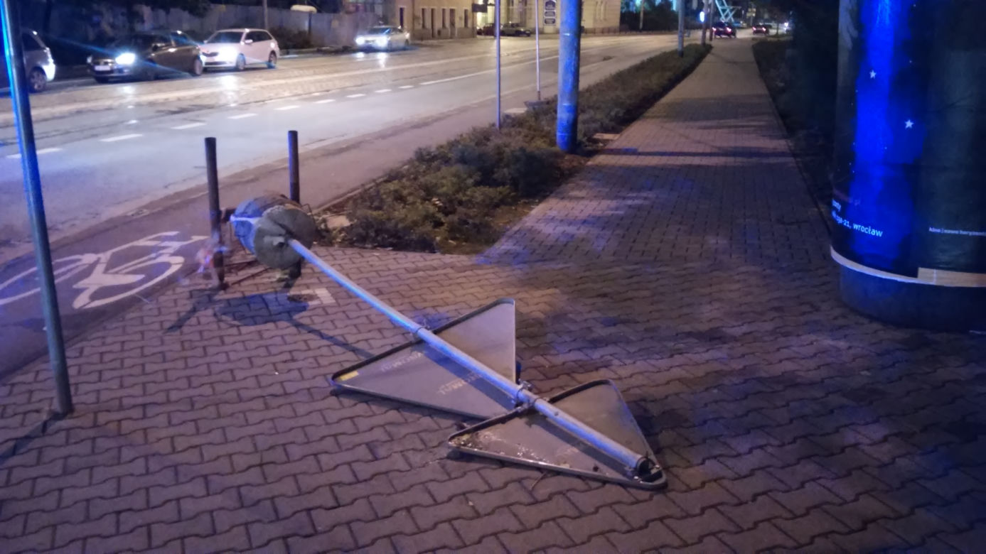 Orkan Ksawery we Wrocławiu