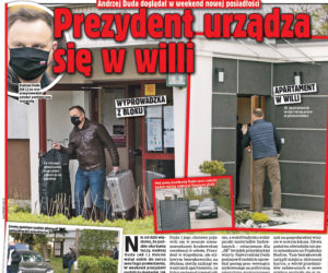 Duda da mieszkanie córce