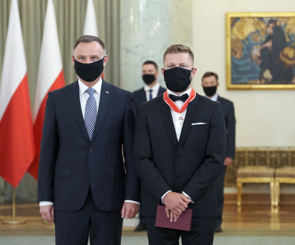 Andrzej Duda odznaczył Jakuba Błaszczykowskiego