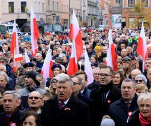 Tak Toruń świętował 11 listopada - zdjęcia z centrum miasta