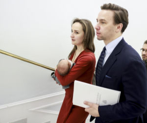 Bosakowie zabrali małego Stefanka do Sejmu