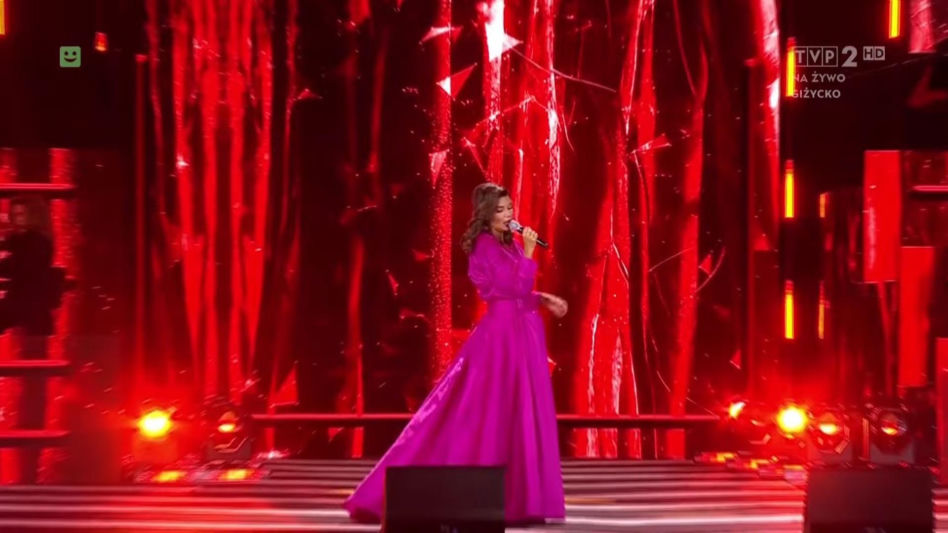 Edyta Górniak na koncercie "Silna biało-czerwona"