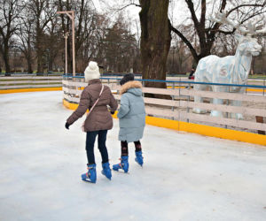 Lodowisko w Parku Jordana w Krakowie