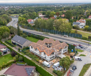 Plac budowy przy ul. Relaksowej 10A w Warszawie