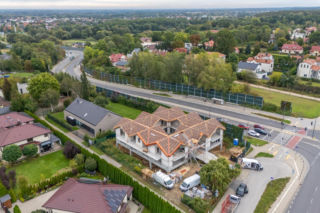 Plac budowy przy ul. Relaksowej 10A w Warszawie