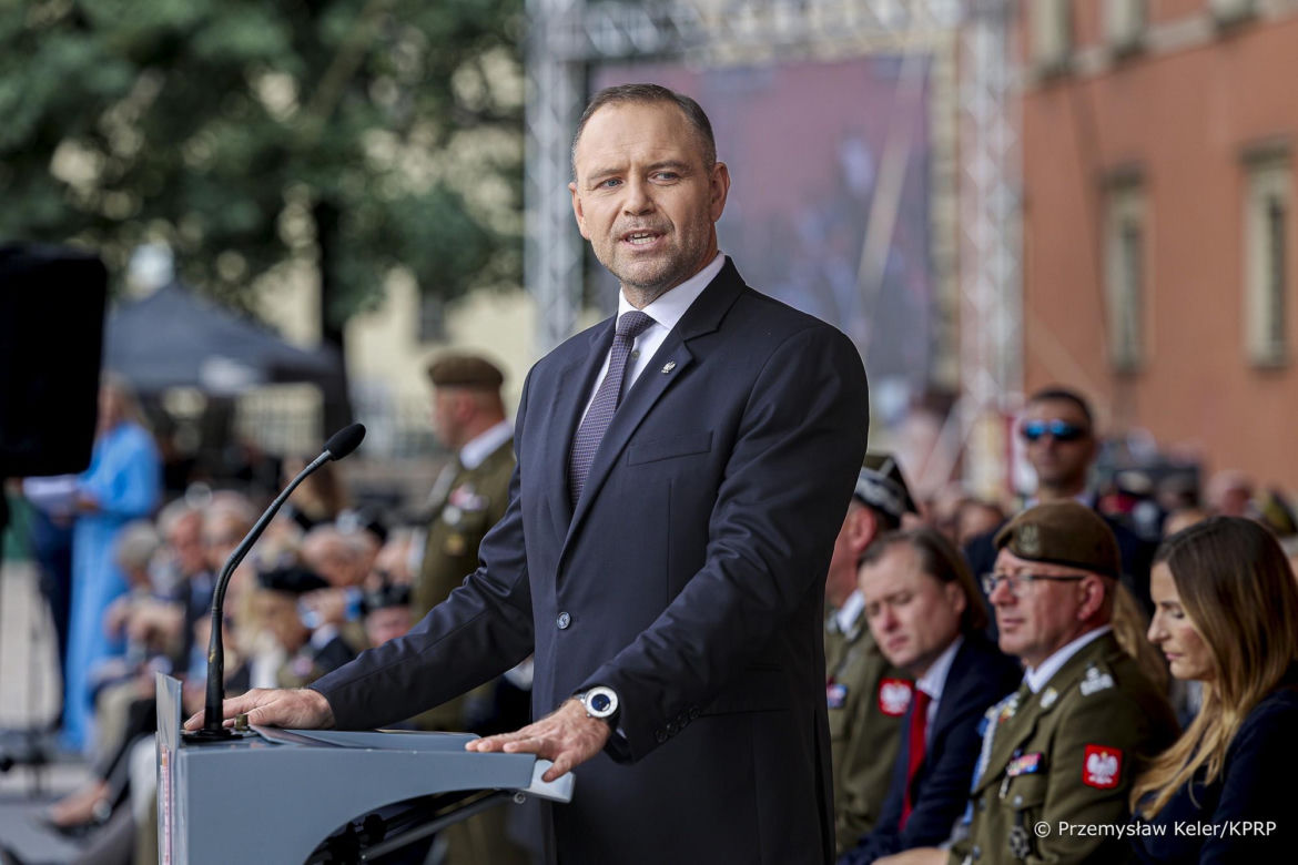 Prezydent Nawrocki o żołnierzach 18. brygady Obrony Terytorialnej: "zawsze blisko i zawsze gotowi służyć drugiemu człowiekowi"