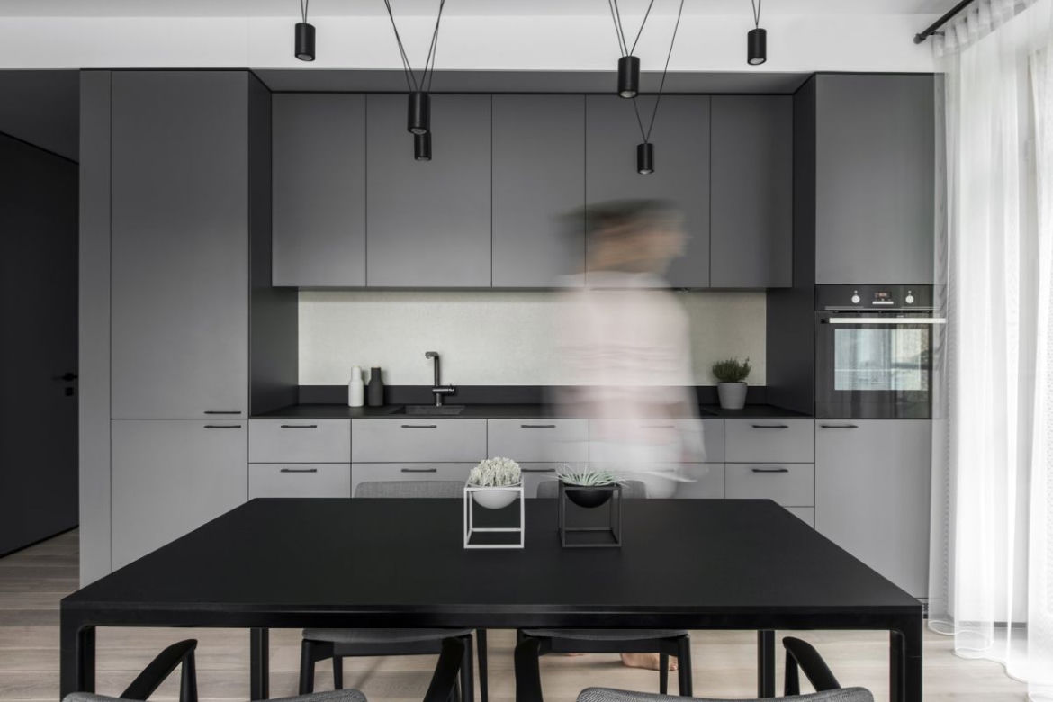 Nowoczesny apartament na Litwie