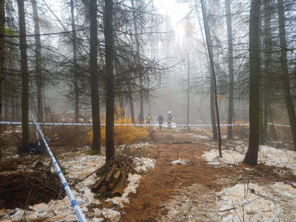 Wypadek śmigłowca pod Rzeszowem
