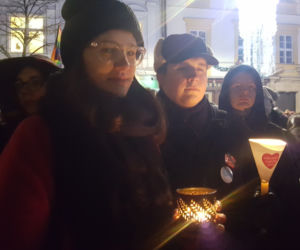 Protest w Krakowie