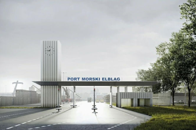 Terminal portowy w Elblągu