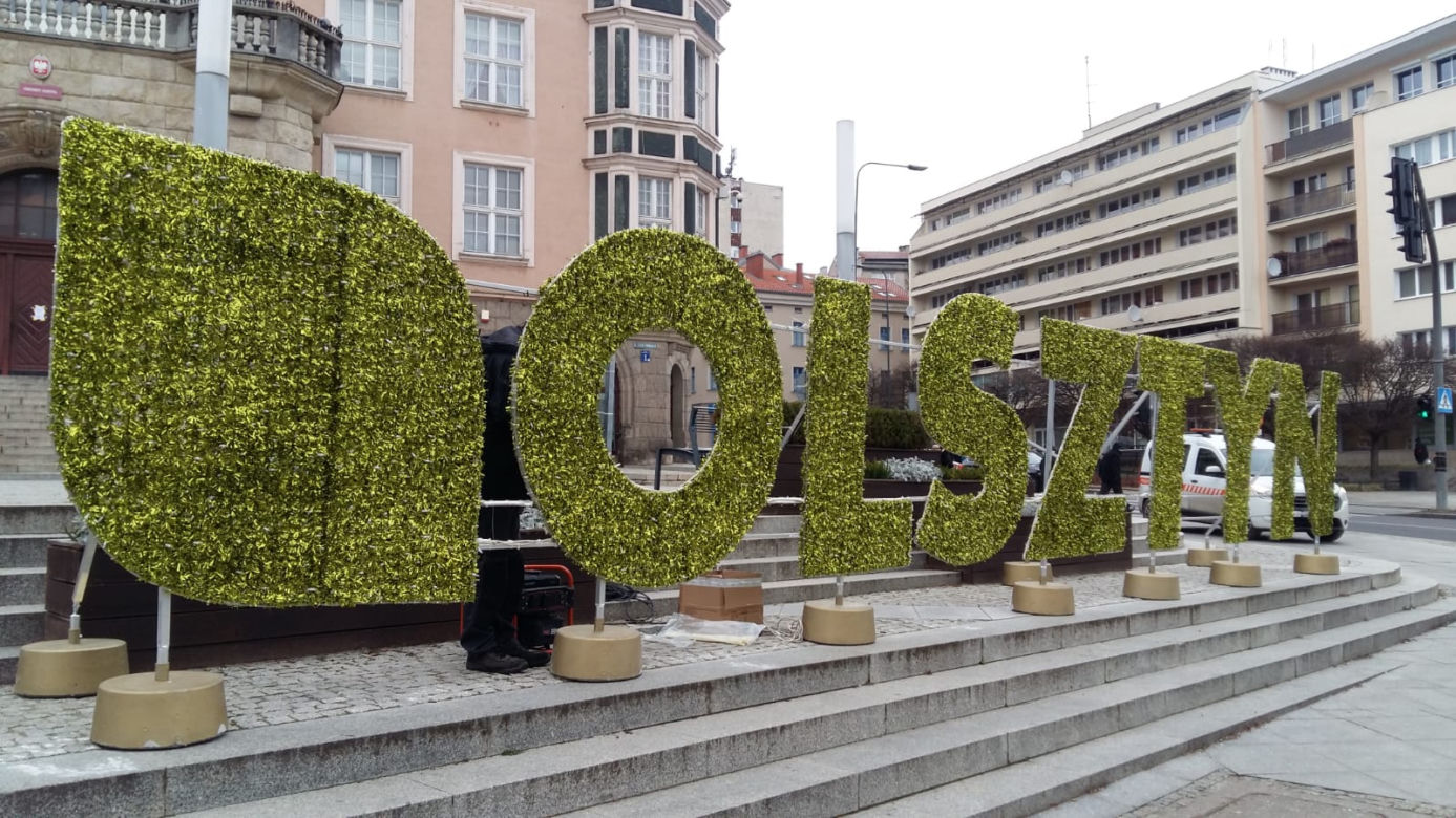 Centrum Olsztyna stroi się na święta