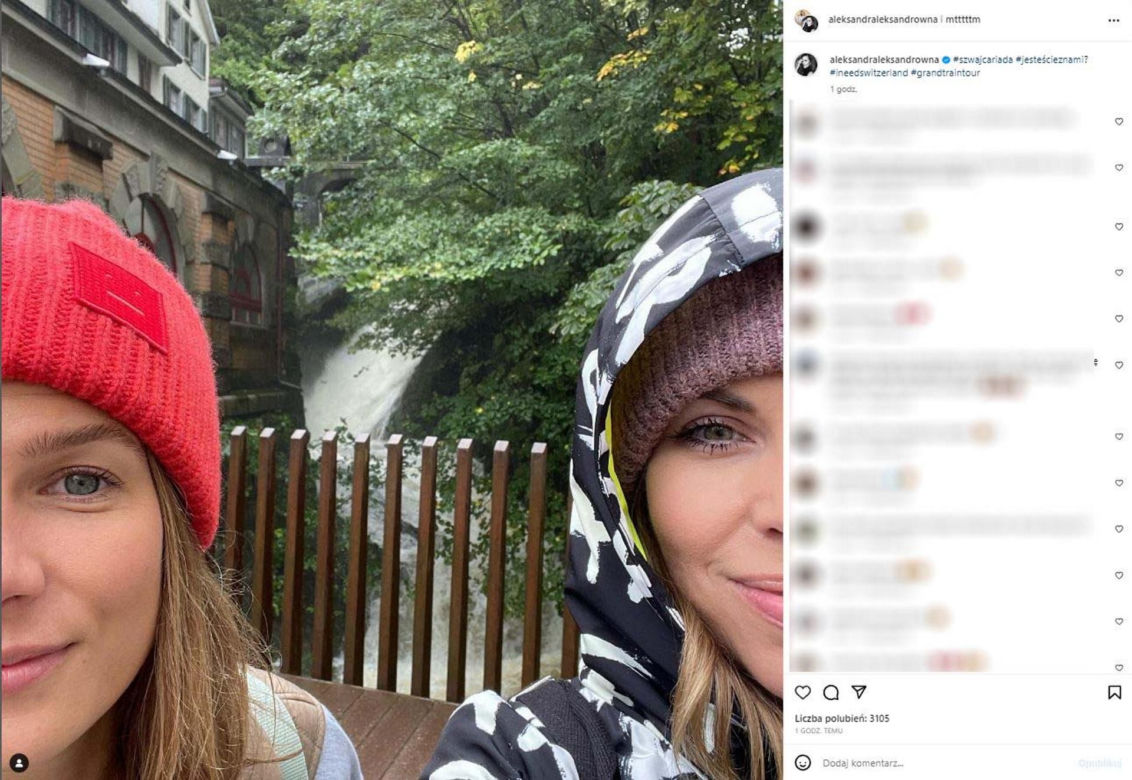 Ola Kwaśniewska w Szwajcarii