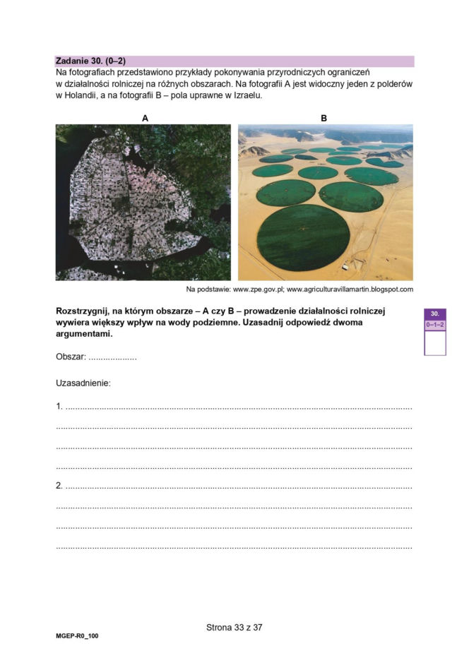 Próbna matura 2026 geografia. Wszystkie ODPOWIEDZI i ARKUSZE CKE i 15.01.2026.