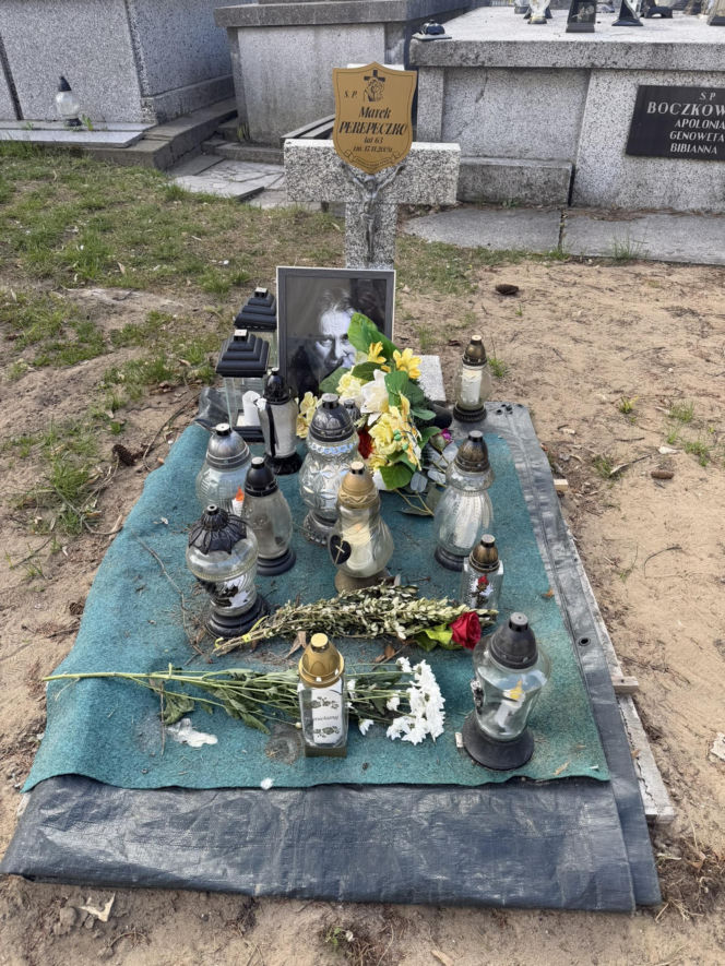Marek Perepeczko - tak wygląda grób słynnego Janosika