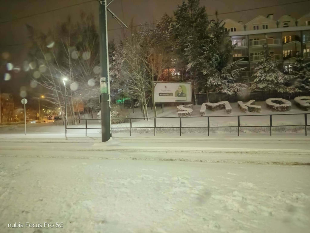 Olsztyn zasypany śniegiem