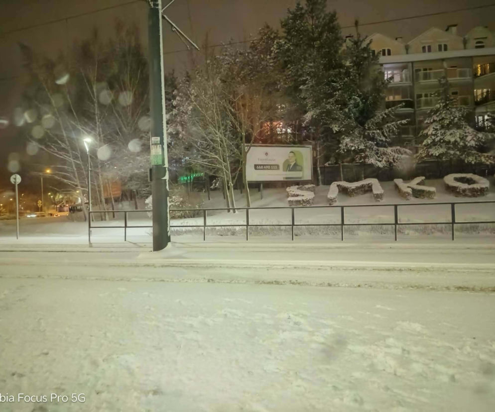 Olsztyn zasypany śniegiem