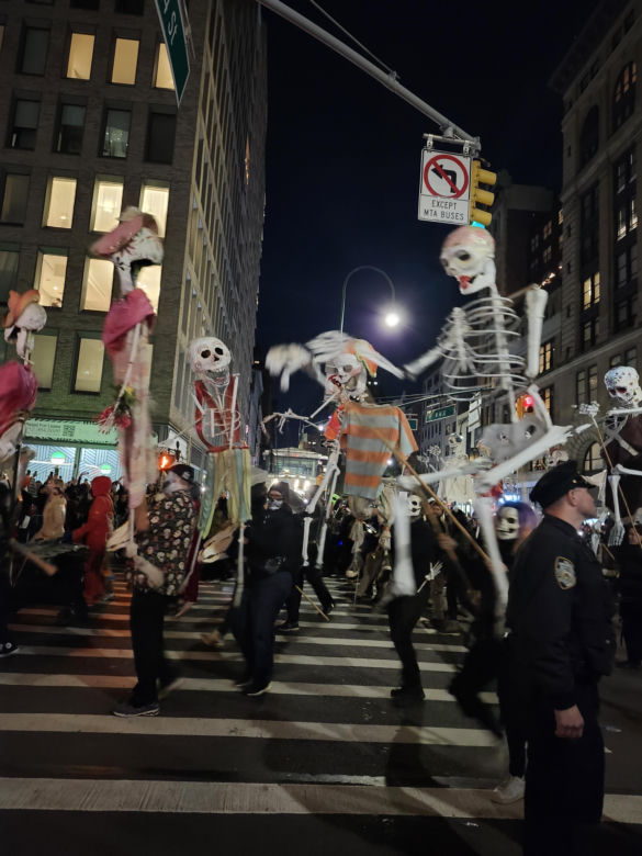 52. Parada Halloweenowa na Manhattanie w NYC