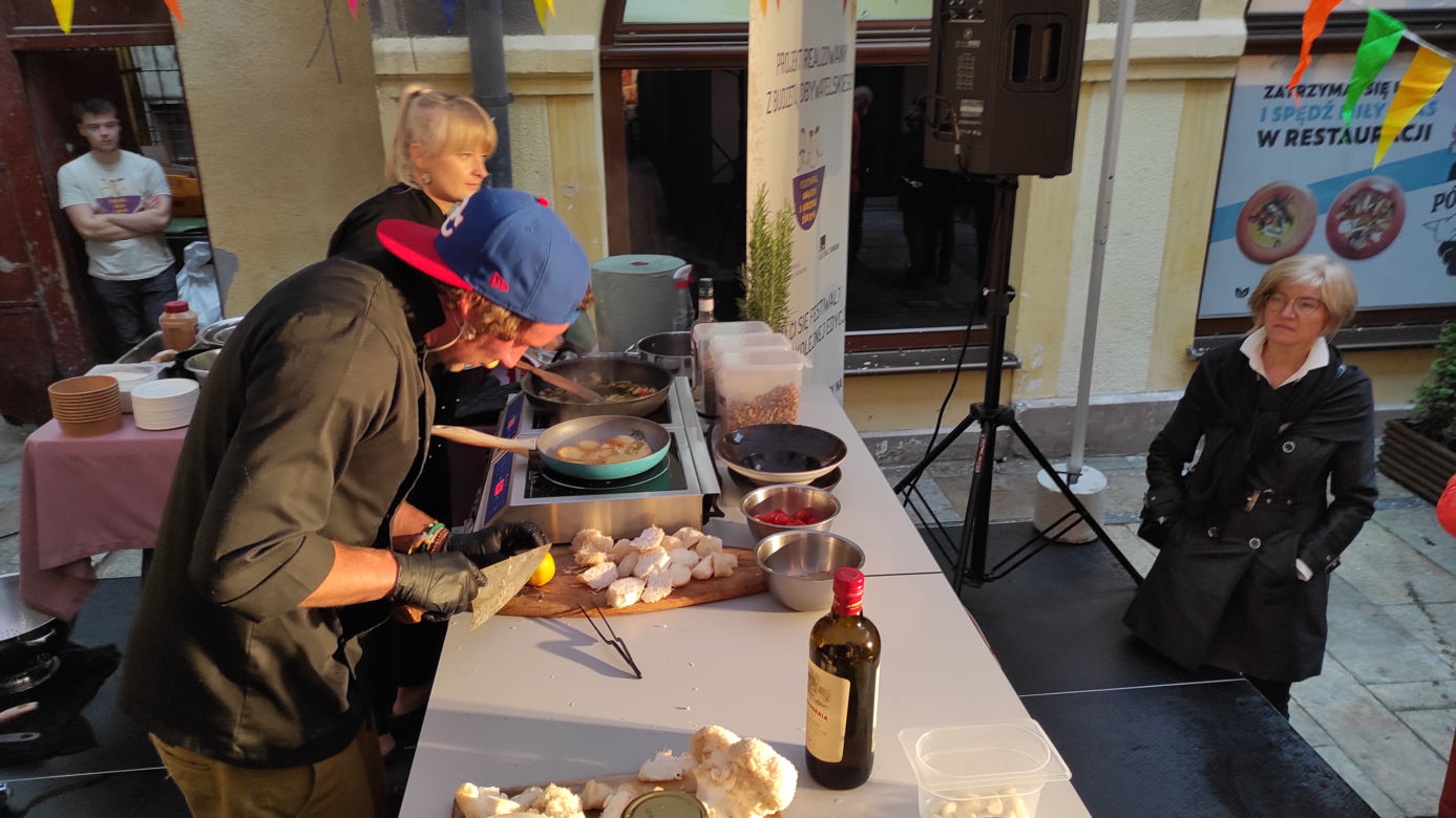 Vegano Italiano - live cooking z Mateuszem Zielonką, zwycięzcą VI edycji programu MasterChef