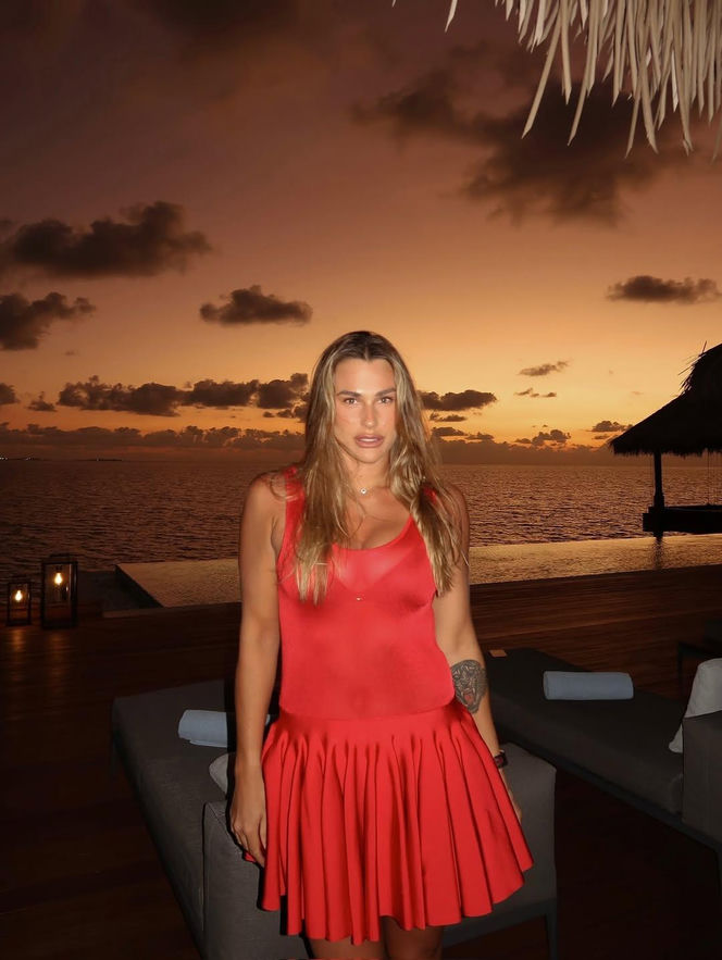 Aryna Sabalenka na Malediwach