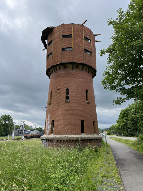 Wieża ciśnień w kamiennej Górze 