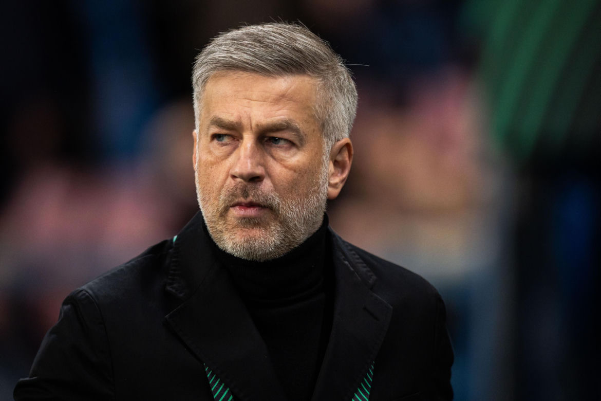 Edward Iordanescu w meczu Szachtar - Legia