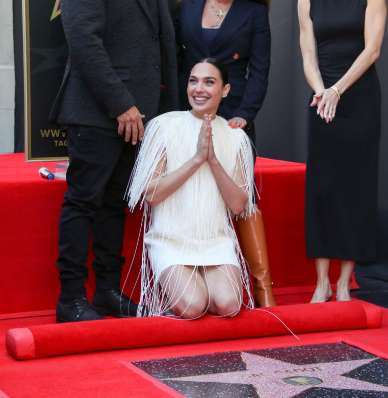 Gal Gadot odsłoniła gwiazdę w Hollywood. Nie obyło się bez protestów
