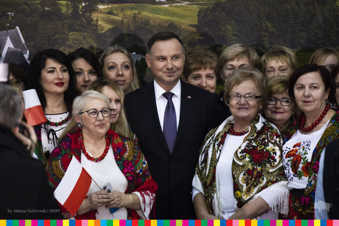 Andrzej Duda odwiedził woj. podlaskie. Prezydent: Jest moc!