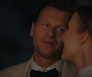M jak miłość odc. 1946. Natalka (Dominika Suchecka), Adam Karski (Patryk Szwichtenberg)