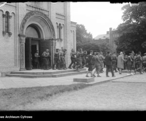Boże Ciało w kościele garnizonowym 1 Pułku Szwoleżerów - 1930 rok