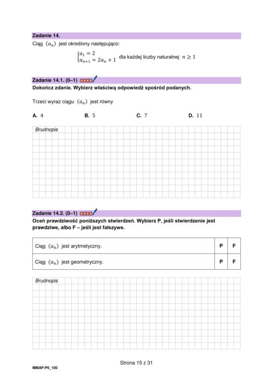 Matura 2025 - matematyka