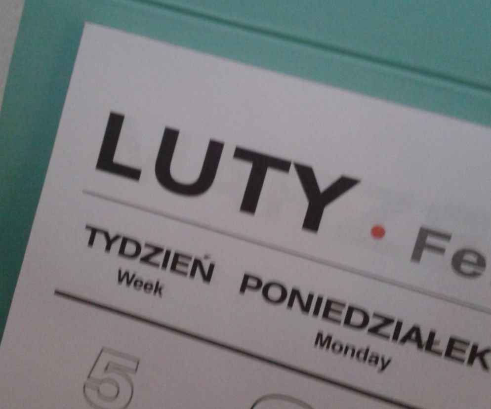 Kalendarz luty
