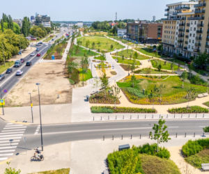 Park nad Południową Obwodnicą Warszawy w Warszawie